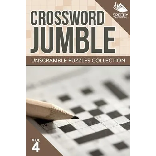 Crossword Jumble: Unscramble Puzzles Collection Vol 4 - Paperback