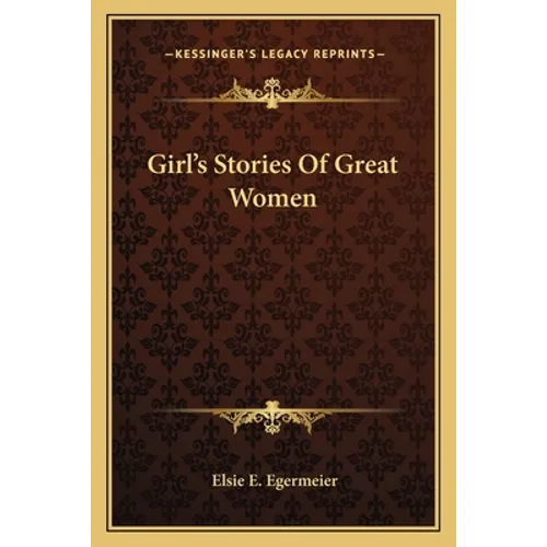 Girl's Stories Of Great Women - Paperback