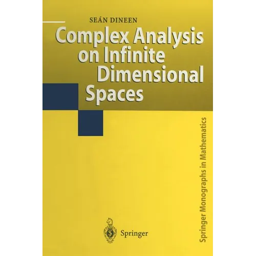 Complex Analysis on Infinite Dimensional Spaces - Paperback
