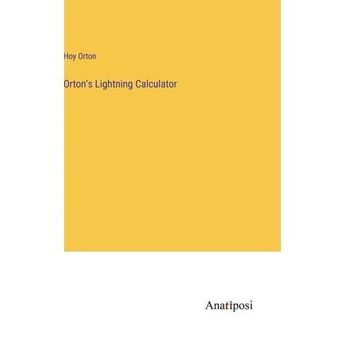 Orton's Lightning Calculator - Hardcover