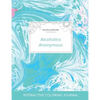 Adult Coloring Journal: Alcoholics Anonymous (Sea Life Illustrations, Turquoise Marble) - Paperback