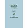 Historical Southern Families. in 23 Volumes. Volume XX - Paperback