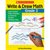 Write & Draw Math: Grade 2 - Paperback