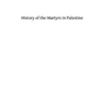 History of the Martyrs in Palestine - Paperback