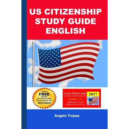 Us Citizenship Study Guide English - Paperback