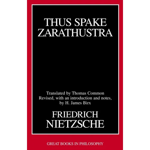 Thus Spake Zarathustra - Paperback