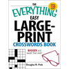 The Everything Easy Large-Print Crosswords Book: Bigger and Easier Than Ever - Paperback