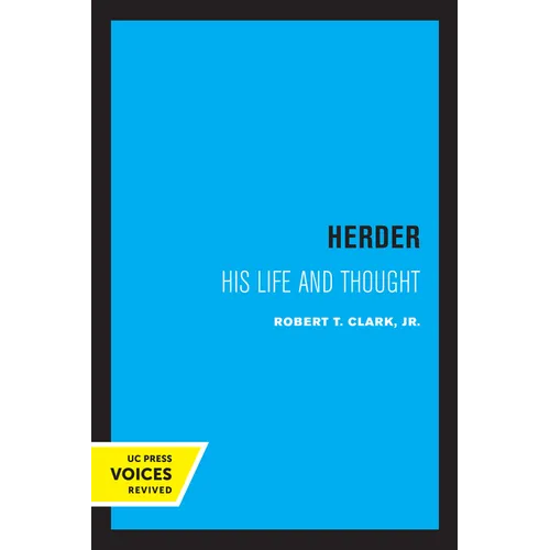Herder: His Life and Thought - Paperback