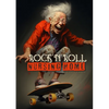 Rock´n´Roll Nursing Home Coloring Book for Adults: Portrait Coloring Book Crazy Grandmas: playing poker, drinking, smoking, dancing, skateboarding... - Paperback
