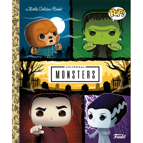 Universal Monsters Little Golden Book (Funko Pop!) - Hardcover