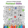 Pickleball MOMs: coloring book for Pickleball Playing Moms - Paperback