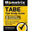 TABE Test Study Guide - TABE 11 and 12 Secrets Book for Level A and D, 2 Full-Length Practice Exams, Step-by-Step Review Video Tutorials: [3rd Edition - Paperback