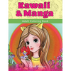 Kawaii & Manga: Adult Coloring Book - Hardcover