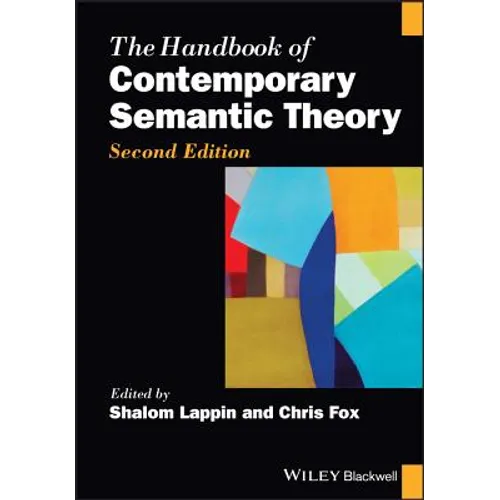 The Handbook of Contemporary Semantic Theory - Paperback