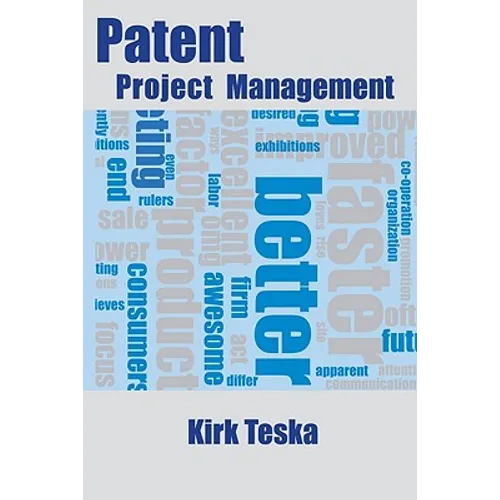 Patent Project Management - Paperback