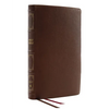 Nkjv, Deluxe Thinline Reference Bible, Genuine Leather, Brown, Red Letter, Comfort Print: Holy Bible, New King James Version - Leather
