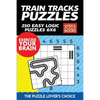Train Tracks Puzzles: 250 Easy Logic Puzzles 6x6 - Paperback