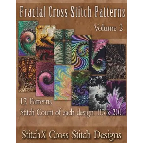Fractal Cross Stitch Patterns - Paperback