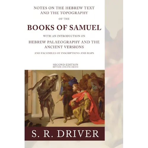 Notes on the Hebrew Text of Samuel - Paperback