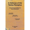 In Defense of the Textus Receptus - Hardcover
