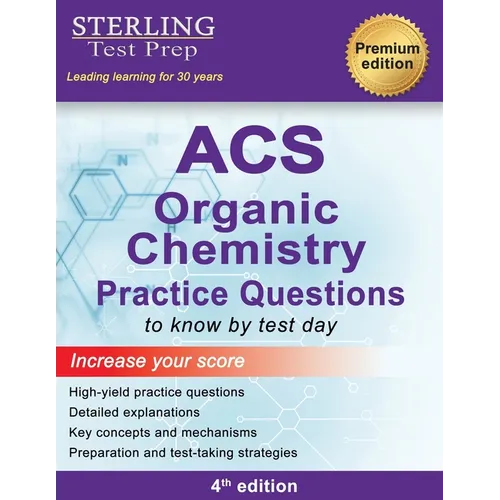 ACS Organic Chemistry: ACS Examination in Organic Chemistry, Practice Questions - Paperback