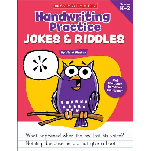 Handwriting Practice: Jokes & Riddles - Paperback