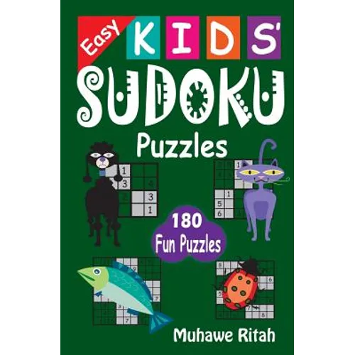 Easy Kids' Sudoku Puzzles - Paperback