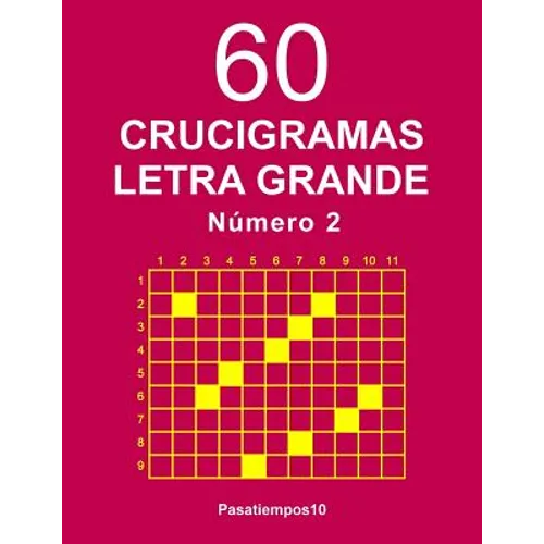 60 Crucigramas Letra Grande - N. 2 - Paperback