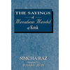The Sayings of Menahem Mendel of Kotzk - Hardcover