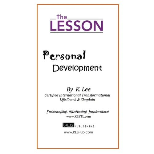 The Lesson: Personal Development - Paperback