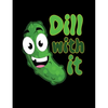 Dill With It: Funny Quotes and Pun Themed College Ruled Composition Notebook - Paperback