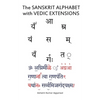 The Sanskrit Alphabet with Vedic Extensions - Paperback