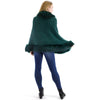 Fur Short Length Shawl SH923 (2PC)