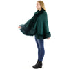 Fur Short Length Shawl SH923 (2PC)