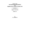 Abstracts of the Testamentary Proceedings of the Prerogative Court of Maryland: Volume II: 1670-1674. Libers: 5, 6 - Paperback