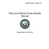 Navy and Marine Corps Awards Manual - Paperback