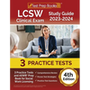 LCSW Clinical Exam Study Guide 2023 - 2024: 3 Practice Tests and ASWB Prep Book for Social Work Licensing [4th Edition] - Paperback