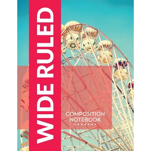 Wide Ruled Composition Notebook - Paperback