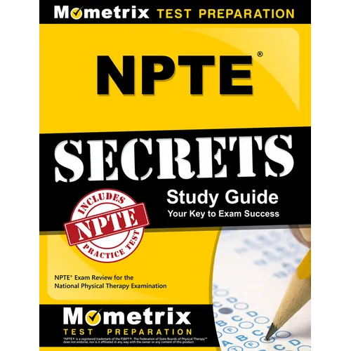 Npte Secrets Study Guide: Npte Exam Review for the National Physical Therapy Examination - Paperback
