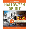 Halloween Spirit: Grayscale Coloring Book for Adults - Paperback