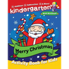 Merry Christmas Kindergarten Math Workbook: Activity Book for Toddlers & Kids - Paperback