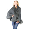 Fur Short Length Shawl SH923 (2PC)