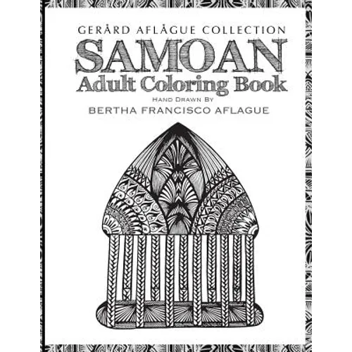 Samoan Adult Coloring Book - Paperback