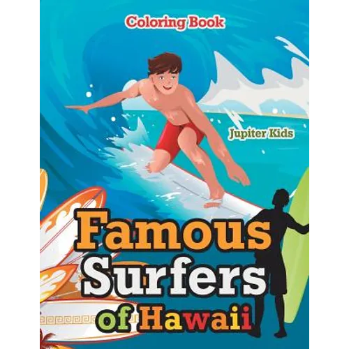 Famous Surfers of Hawaii Coloring Book - Paperback