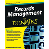 Records Management For Dummies - Paperback