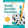 Quote Acrostic Favorites: Features 50 Rewarding Puzzles - Paperback