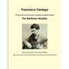 Francisco Tarréga: 18 Pieces from the Romantic Era In Tablature and Modern Notation Second Edition For Baritone Ukulele - Paperback
