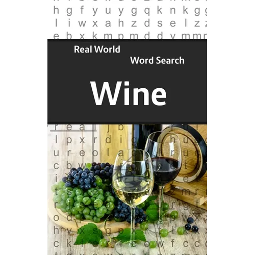 Real World Word Search: Wine - Paperback