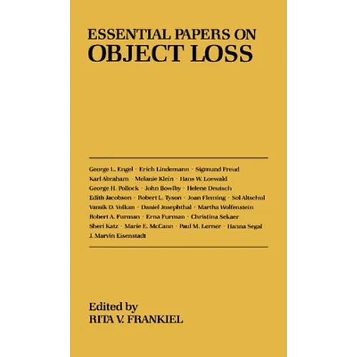 Essential Papers on Object Loss - Paperback