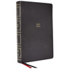 KJV Holy Bible: Paragraph-Style Large Print Thinline with 43,000 Cross References, Black Genuine Leather, Red Letter, Comfort Print (Thumb Indexed): K - Leather